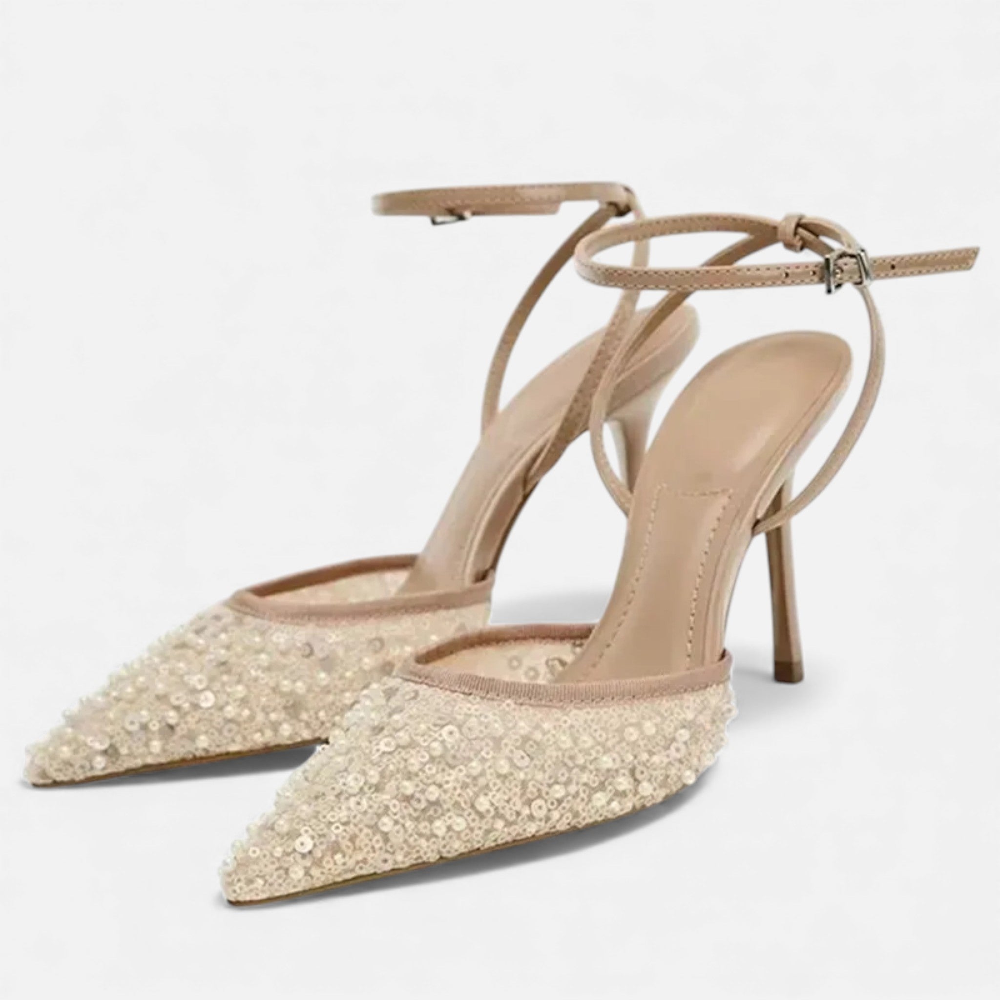 Anne & Mari | Naiste Elegantne Üksik Kanna Kõrged Kontsad