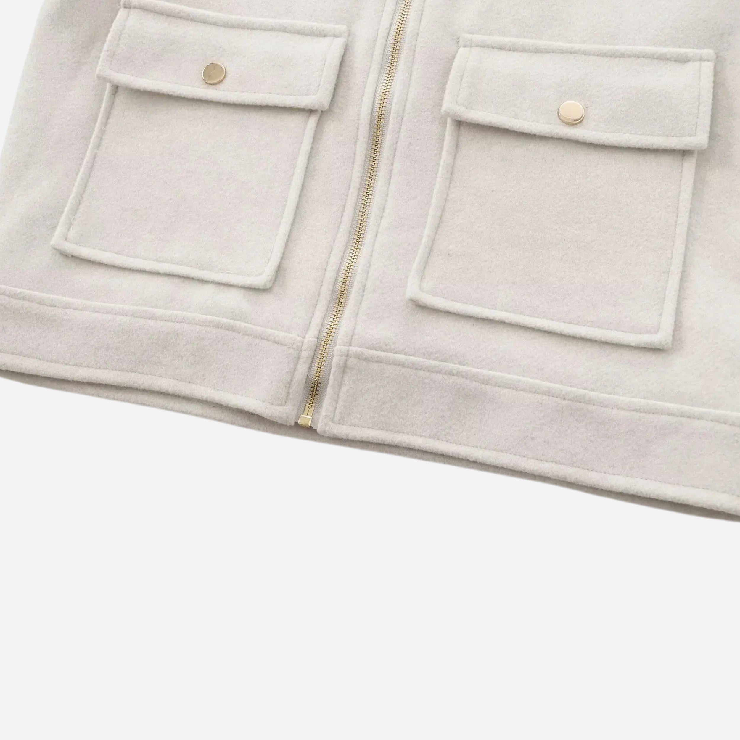 Anne & Mari | Naiste Elegantne Talve Tõmblukk Jakk