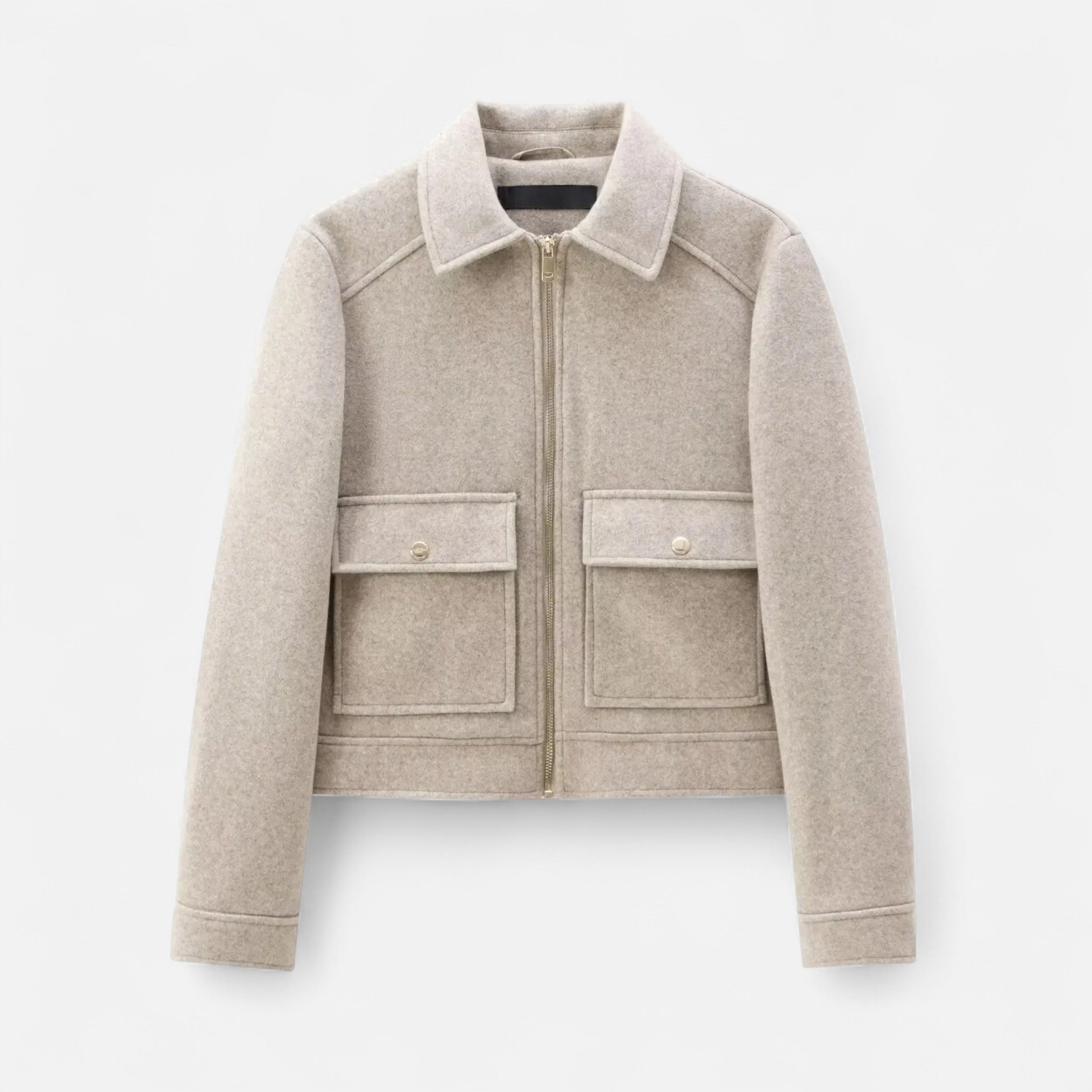 Anne & Mari | Naiste Elegantne Talve Tõmblukk Jakk