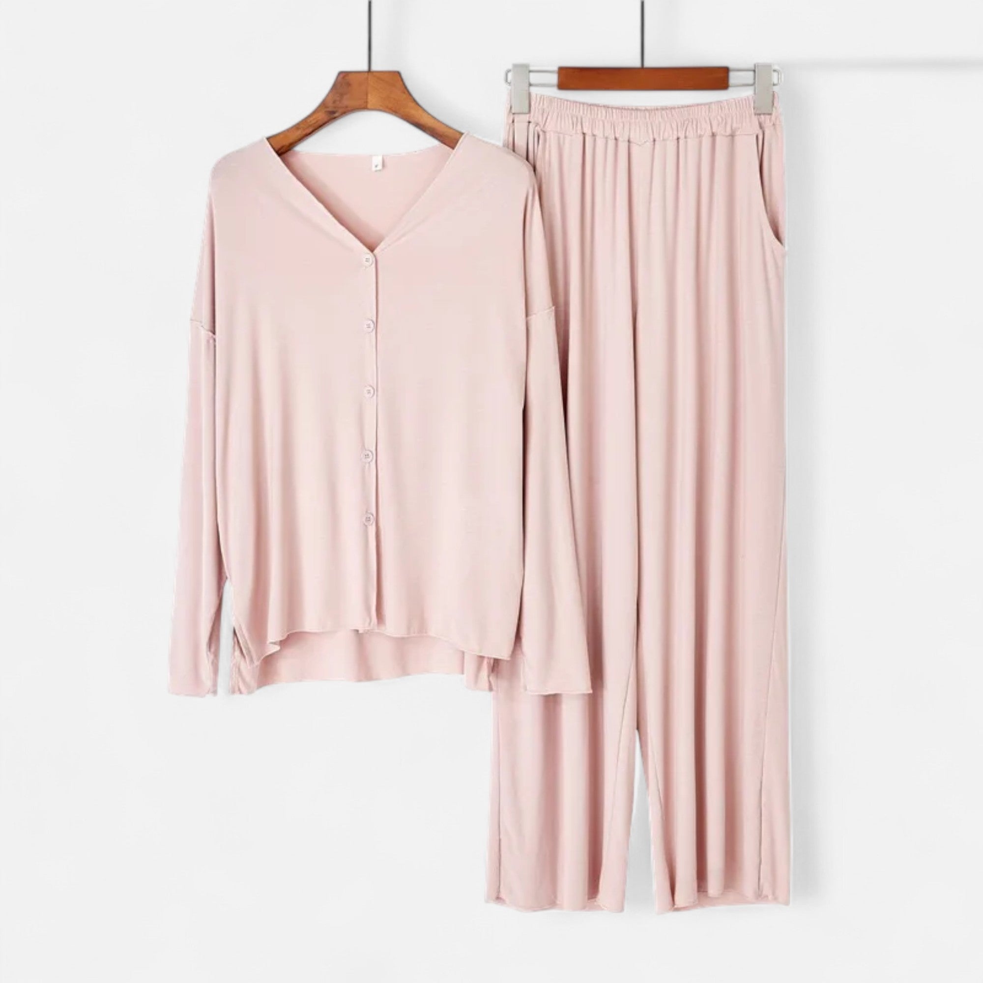 Anne & Mari | Naiste Kaheosaline Cashmere-Touch Loungewear Komplekt