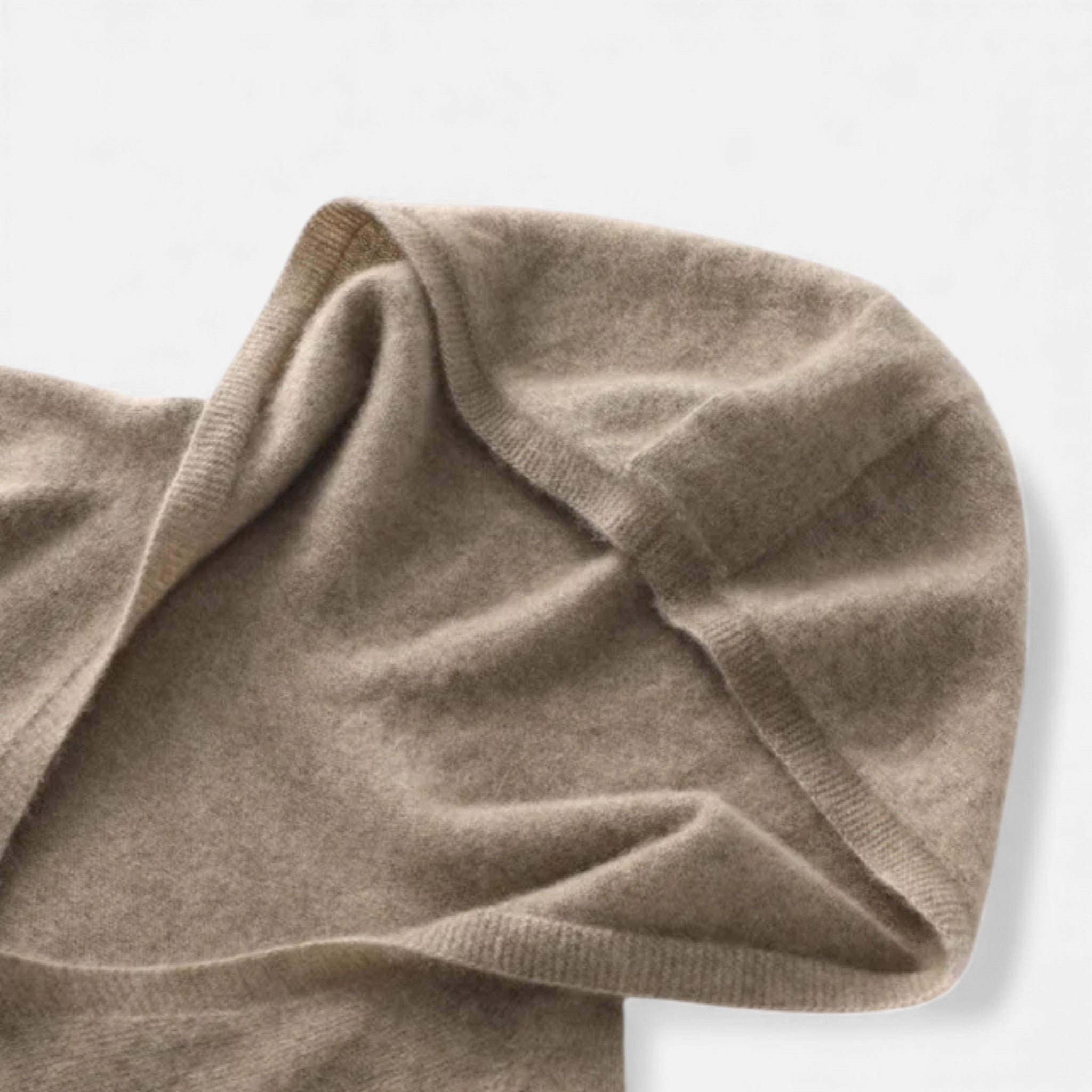 Anne &amp; Mari | Naiste Lõdva Villase Kootud V-kaelusega Kapuutsiga Särk