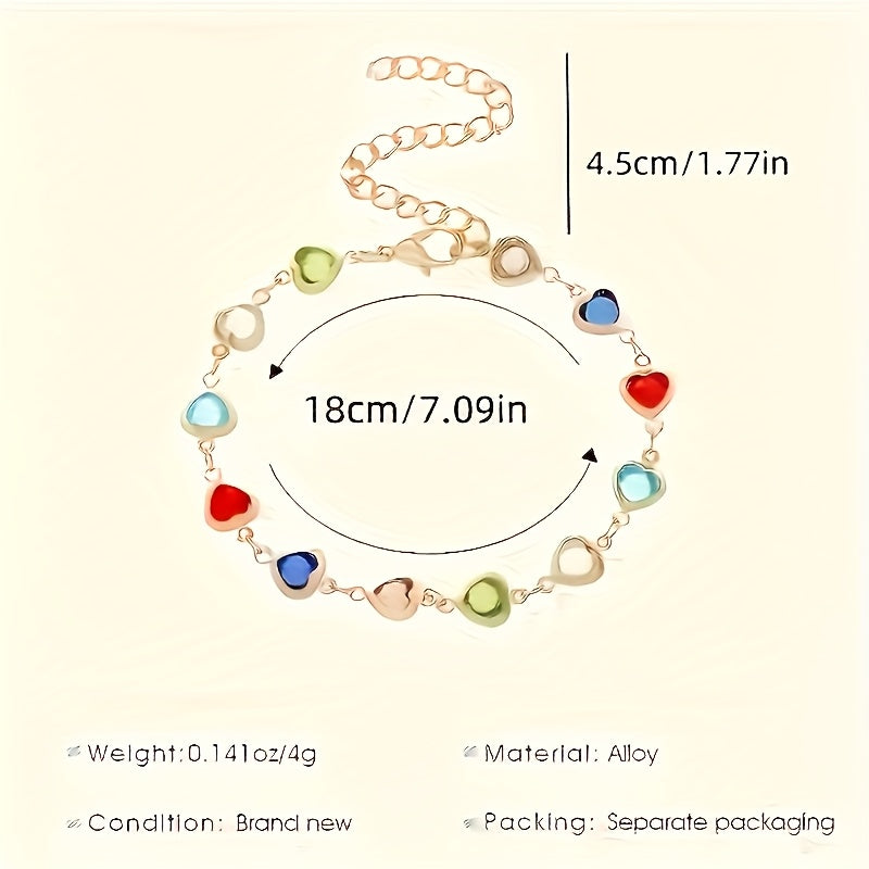 Unikátna Srdcová Náramok 