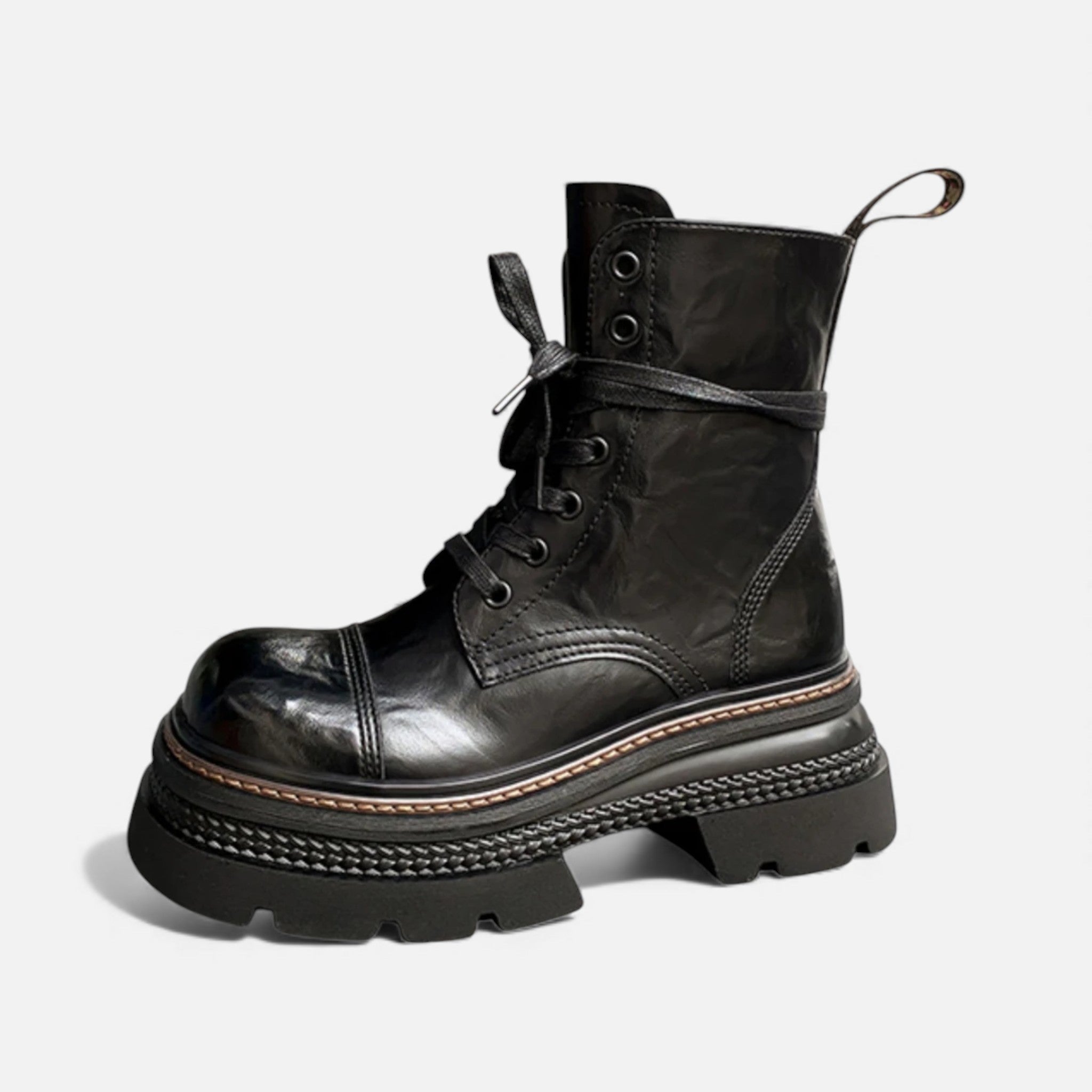 Anne &amp; Mari | Naiste pehme voodriga talvised nööriga platvormikingad