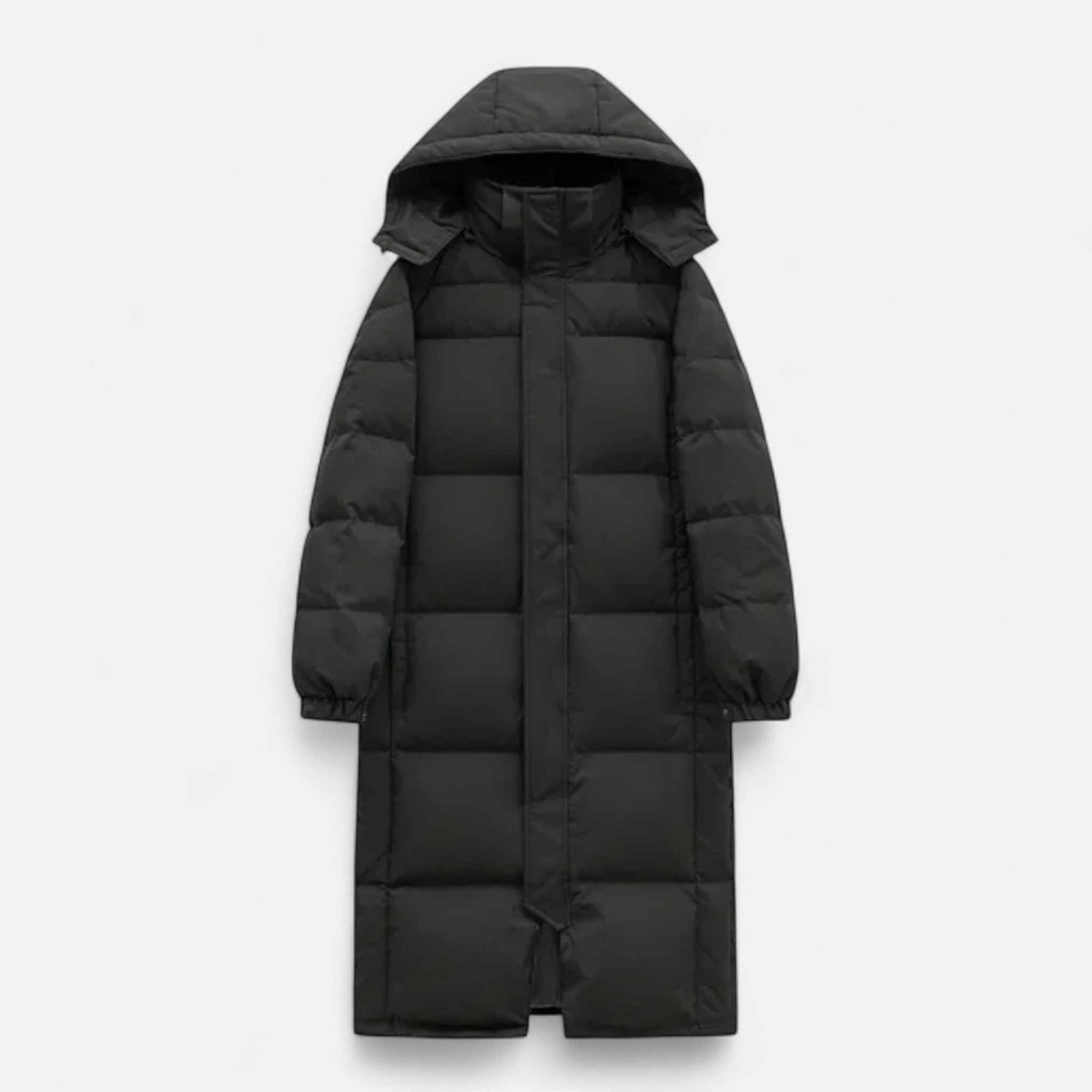 Anne &amp; Mari | Unisex Pikk Puuvillane Puffer Jakk