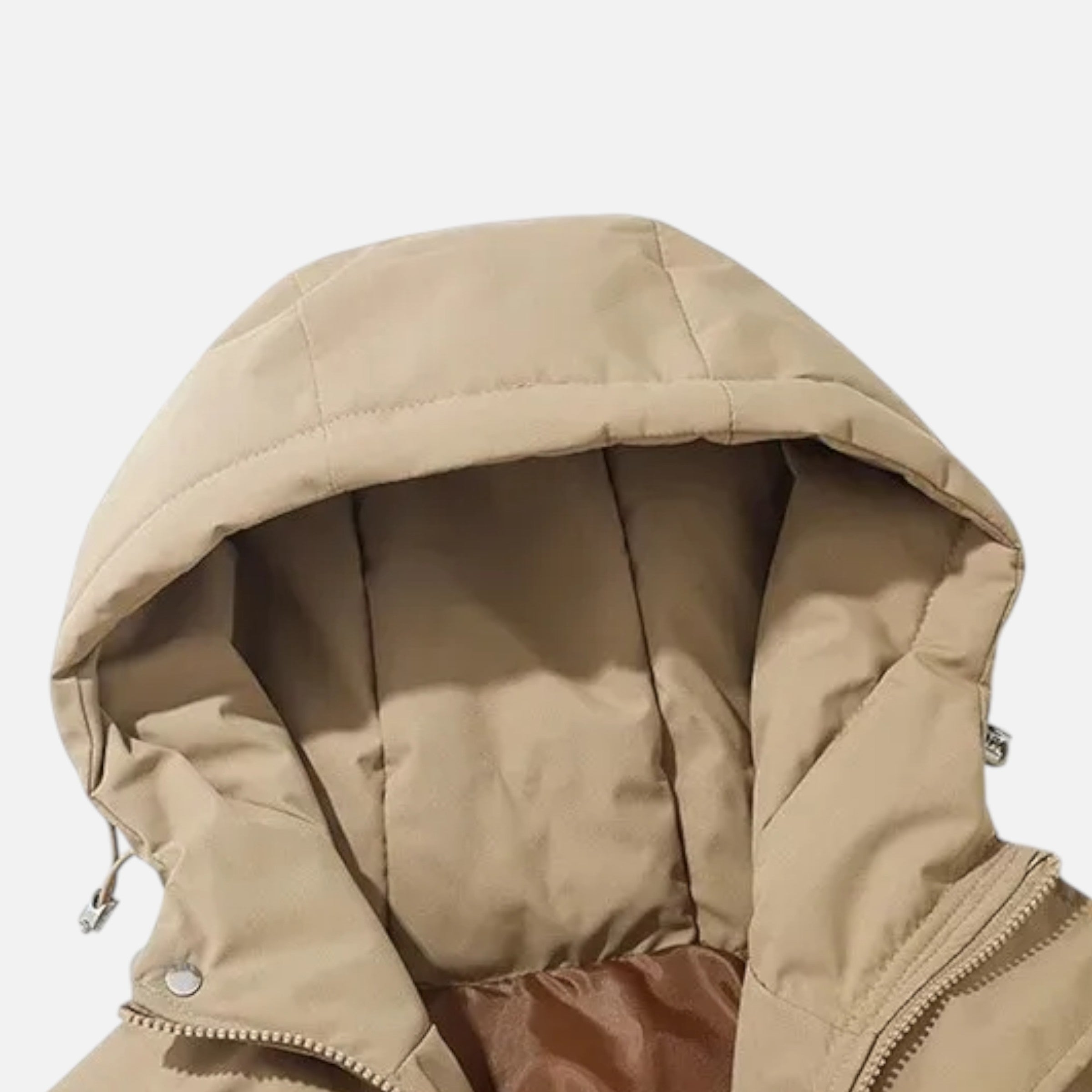 Anne &amp; Mari | Unisex Kapuutsiga Puuvillane Puffer Jakk