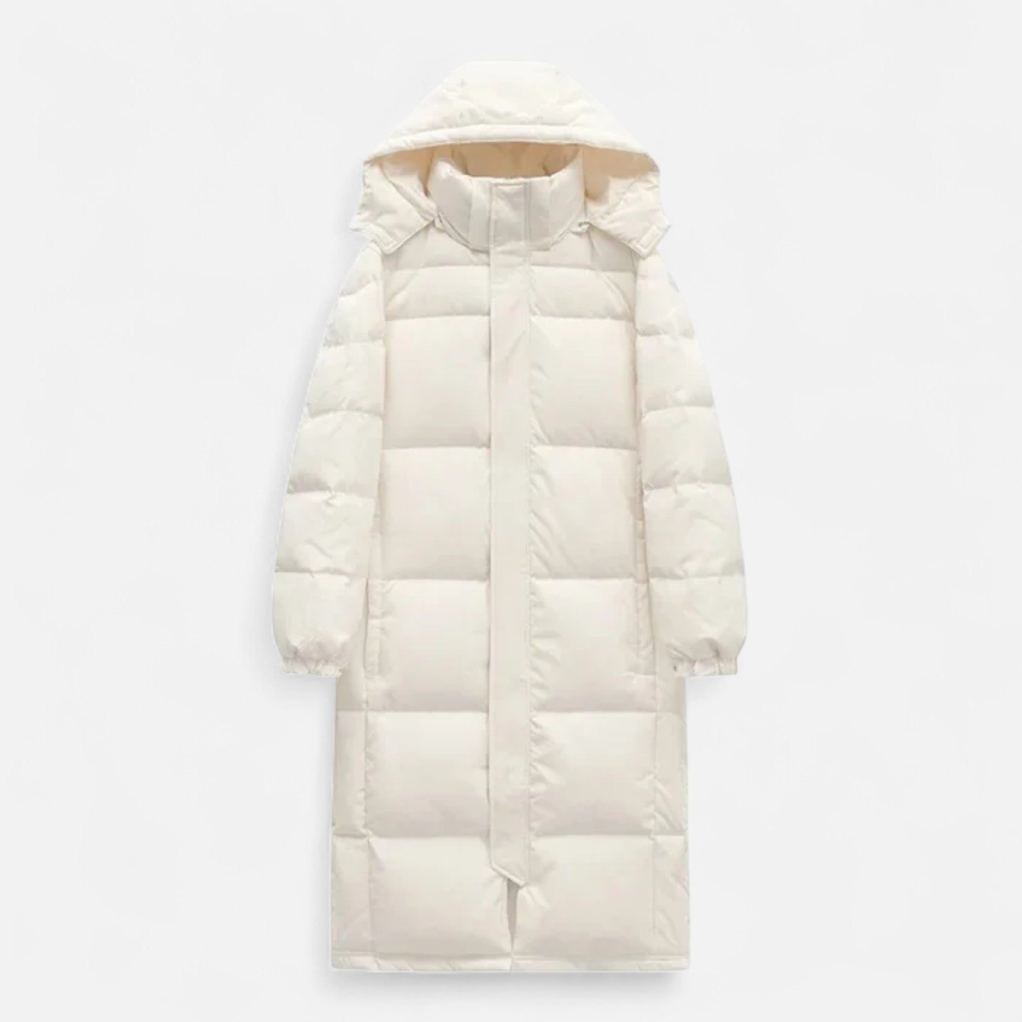 Anne &amp; Mari | Unisex Pikk Puuvillane Puffer Jakk