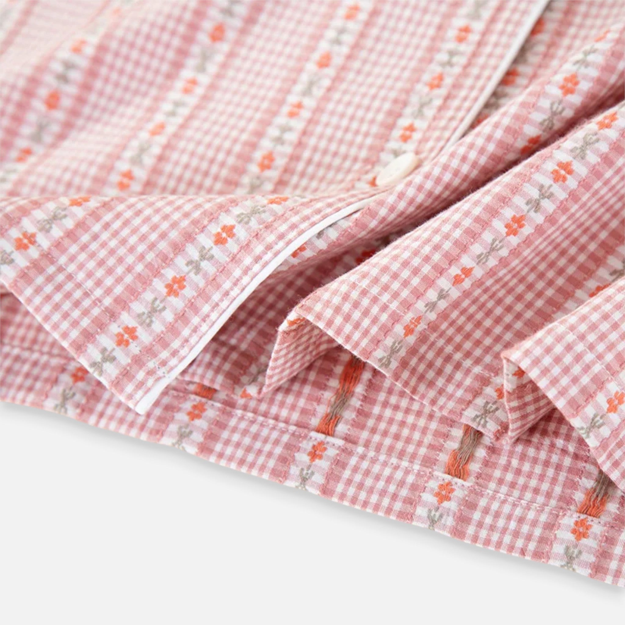 Anne &amp; Mari | Naiste Puhtast Puuvillast Pidžaama Komplekt Kardiganiga