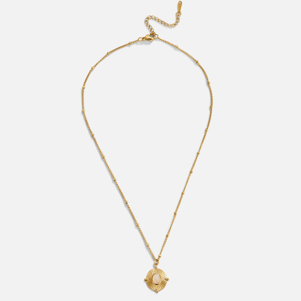 Vintage Monique Náhrdelník s Kameňom 