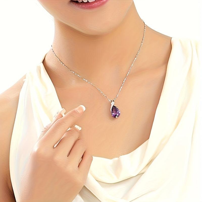 Verena ametystový náhrdelník 