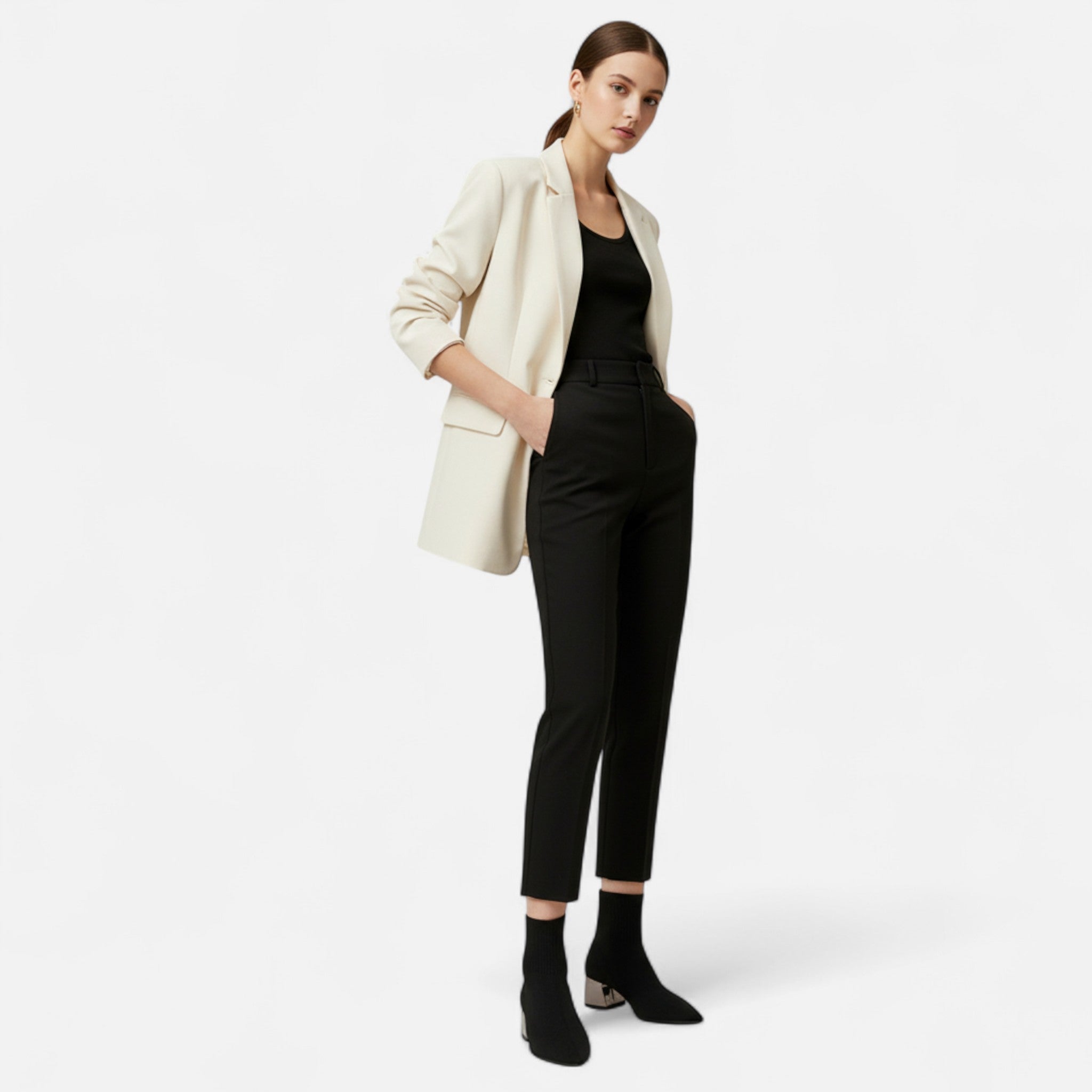 Anne &amp; Mari | Naiste Sokkingad – Skulpturaalne Sügisene Elegants