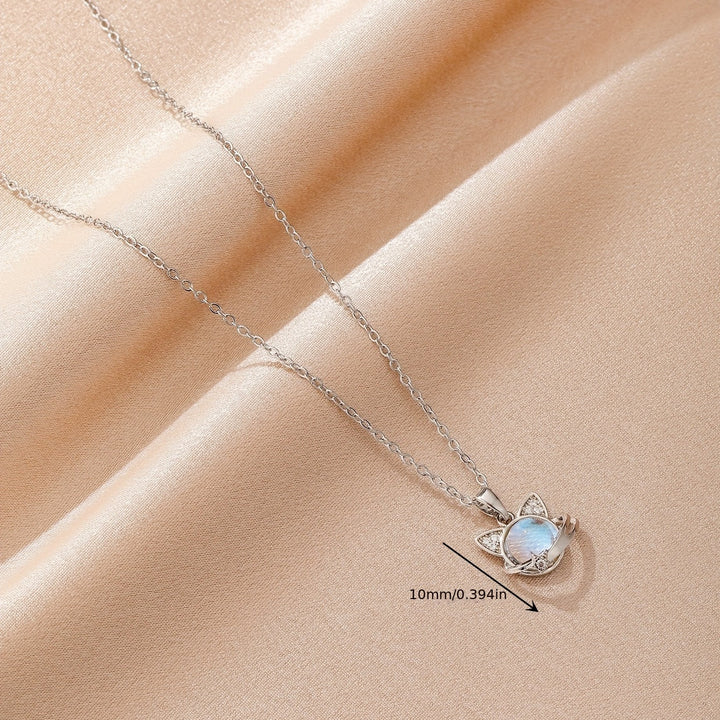 Maanový kameň - Náhrdelník pre mačky