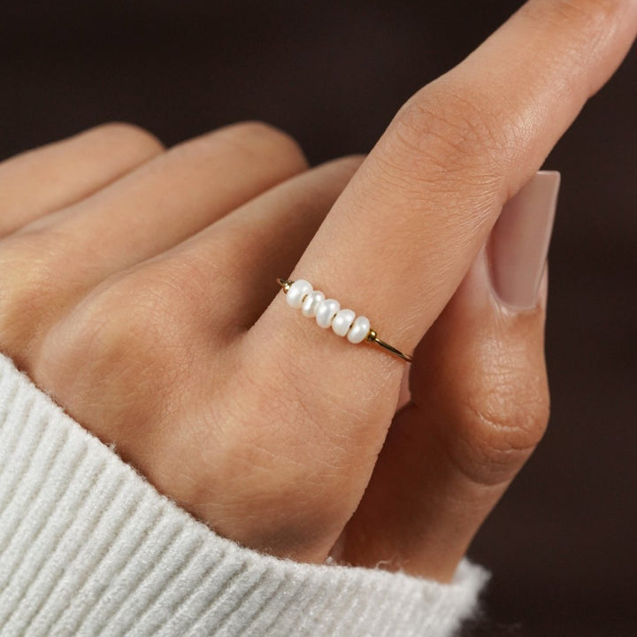 Grace - Sladkovodná perlová obrúčka 