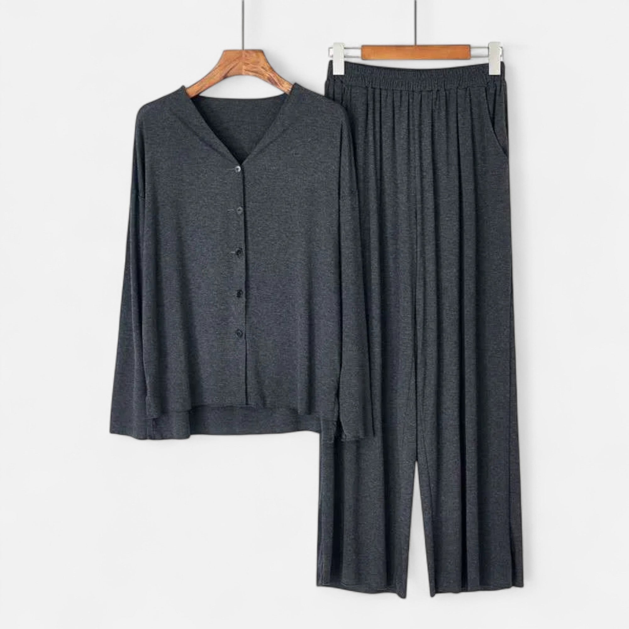 Anne &amp; Mari | Naiste Kaheosaline Cashmere-Touch Loungewear Komplekt
