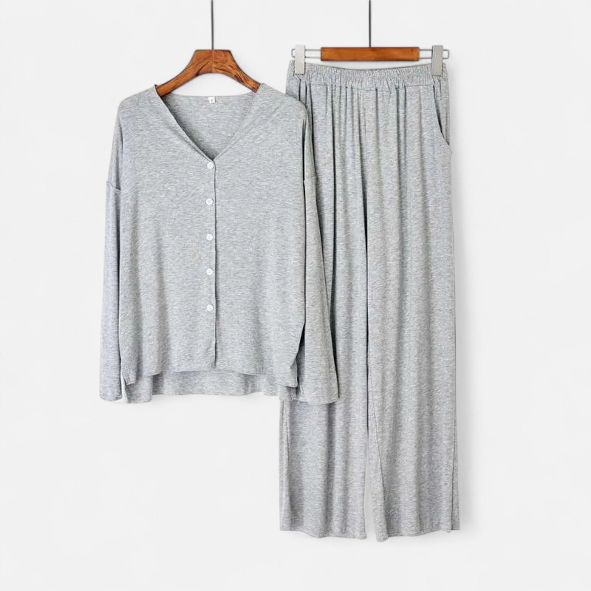 Anne &amp; Mari | Naiste Kaheosaline Cashmere-Touch Loungewear Komplekt