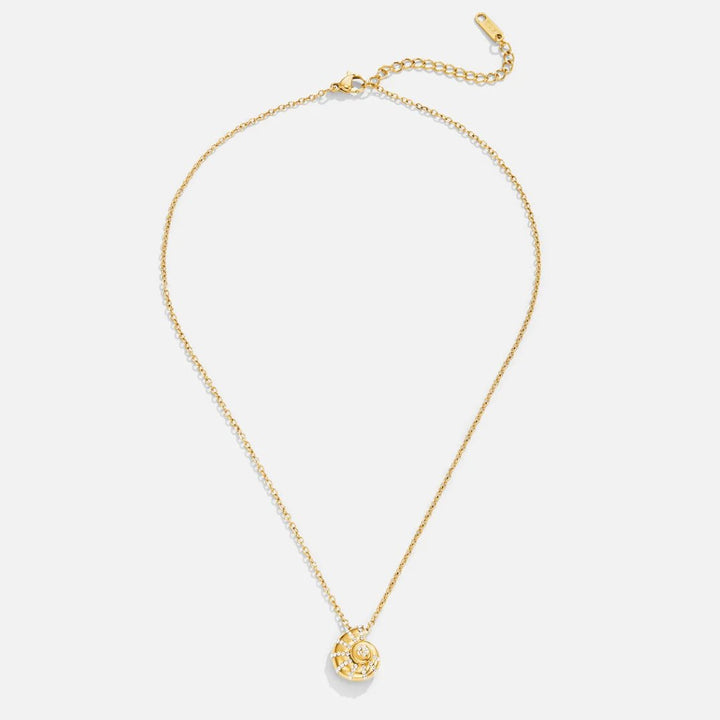 Náhrdelník s korálkovým príveskom z krištáľu 